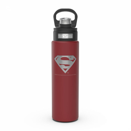 Superman Engraved Logo 24 Oz Stainless Steel Tervis® Bottle